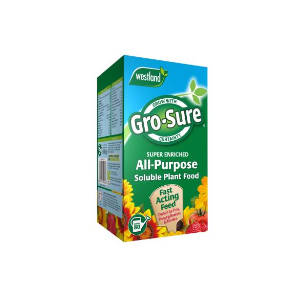 Westland Gro-Sure All Purpose Soluble Plant Food 800g