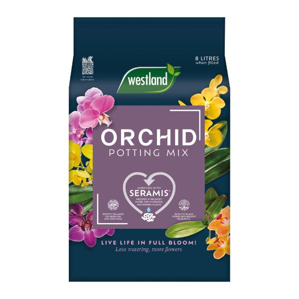 Westland Orchid Potting Mix (Enriched with Seramis) 8L