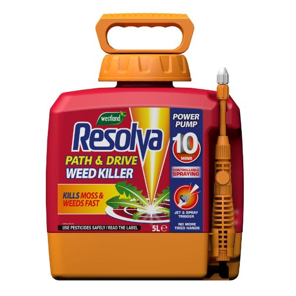 Westland Resolva Path & Drive Weedkiller 5L Power Pump