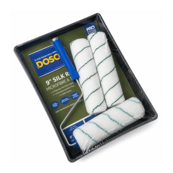 Dosco 9" Silk Roll Microfibre Set