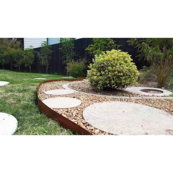 Easifix Metal Edging 160mm x 1060mm Corten Steel (4 Pack)