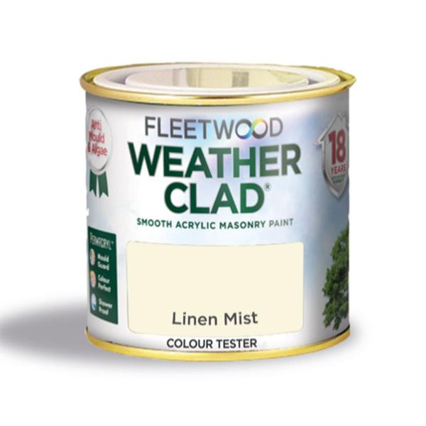 Fleetwood Weather Clad Tester 250ml Linen Mist
