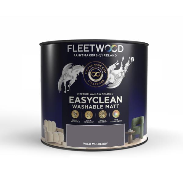 Fleetwood 2.5L Easyclean Matt Wild Mulberry