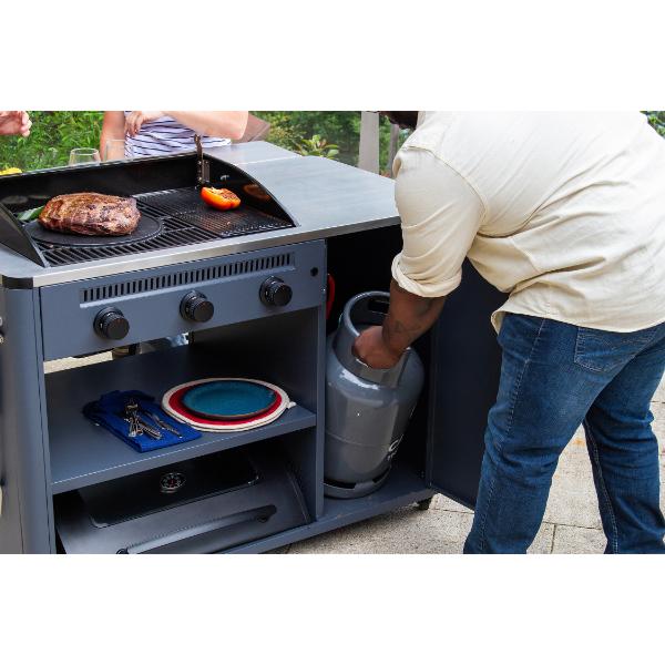 Sahara Arke 3 Burner Gas BBQ