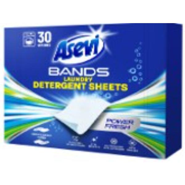 Asevi Laundry Sheets Active 30 Wash