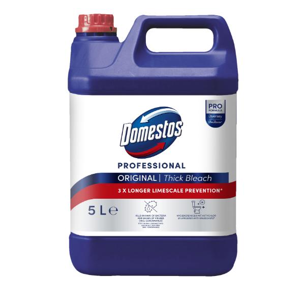 Domestos Professional Original Thick Bleach 5L