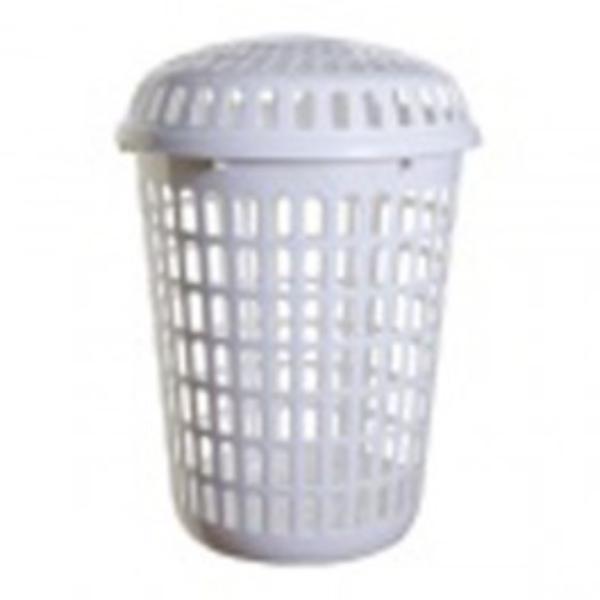 60cm Round Dome Laundry Basket &Lid