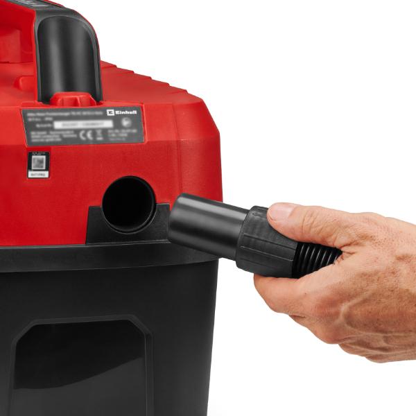 Einhell TE-VC 2250 SACL 50 Litre Stainless Steel L Class Wet & Dry Vac with Power Take Off 230V