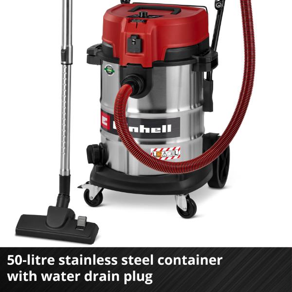 Einhell PXC 18V TE-SV 18 Li Stick Vacuum Cleaner - Bare Unit