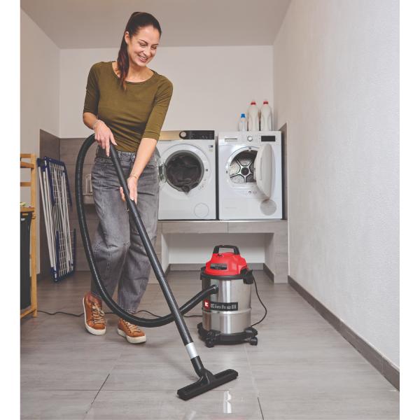 Einhell TC-VC 1540 S 900w 15 Litre Stainless Steel Wet & Dry Vac 230V