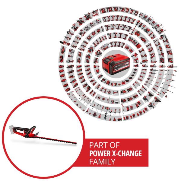 Einhell PXC 18V GE-CF 18/320 P Li Cordless Floor Standing Fan - Bare Unit
