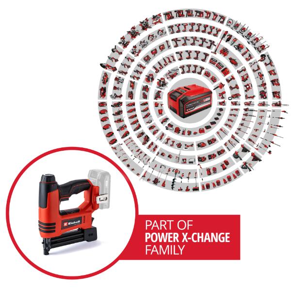 Einhell PXC 18V TE-CN 18 Li Stapler Nailer - Bare Unit