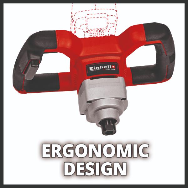 Einhell PXC 18V TE-MX 18 Li Paint/Mortar Mixer - Bare Unit