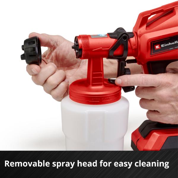 Einhell PXC 18V TC-SY 18/60 Li Paint Spray Gun