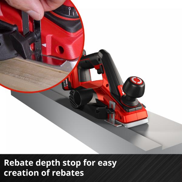 Einhell PXC 18V TE-PL 18/82 Li 2mm Planer - Bare Unit