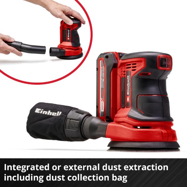 Einhell PXC 18V TE-RS 18 Li 125mm Rotating Sander - Bare Unit