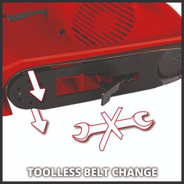 Einhell TC-BS 8038 800W Belt Sander 230V