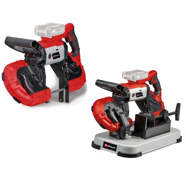 Einhell PXC 18V TE-MB 18/127 U Li 127mm Metal Cutting Bandsaw & Stand - Bare Unit