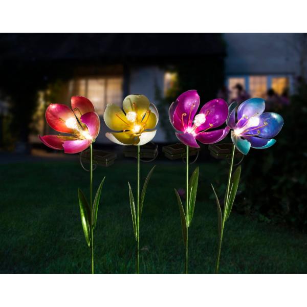 Smart Garden Solar Bloom Décor Stake Light 50cm