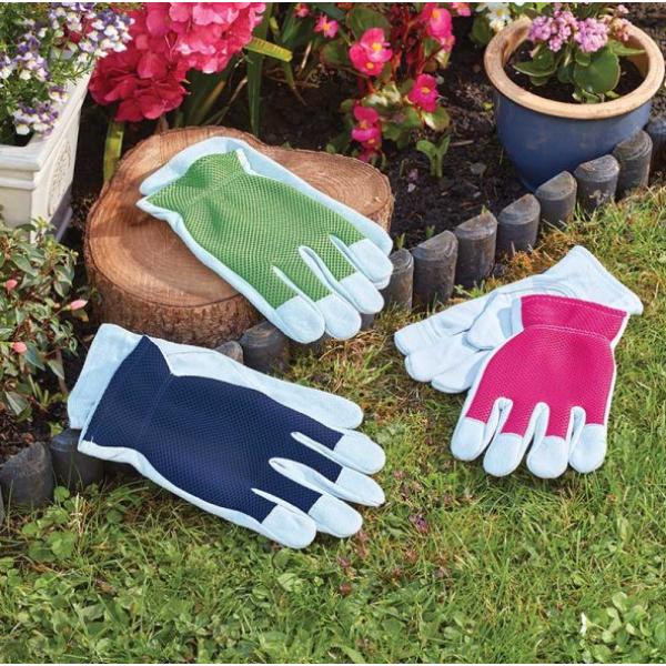 Smart Garden Briers CoolVent Garden Gloves - Blue Large / Size 9