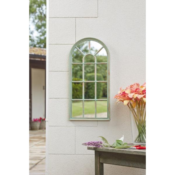 Smart Garden Outside In Designs Vista Mirror - Verdigris