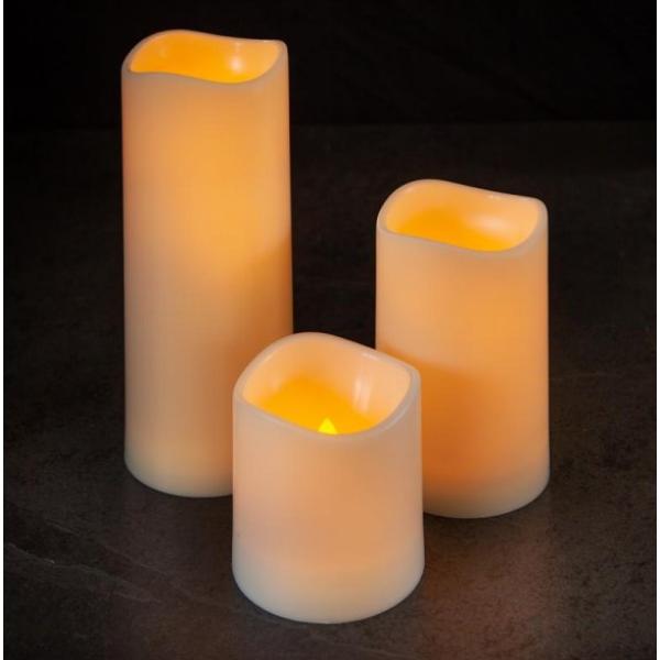Smart Garden Outside In Designs Flameless LED Candle 7.5 x 7.5 cm