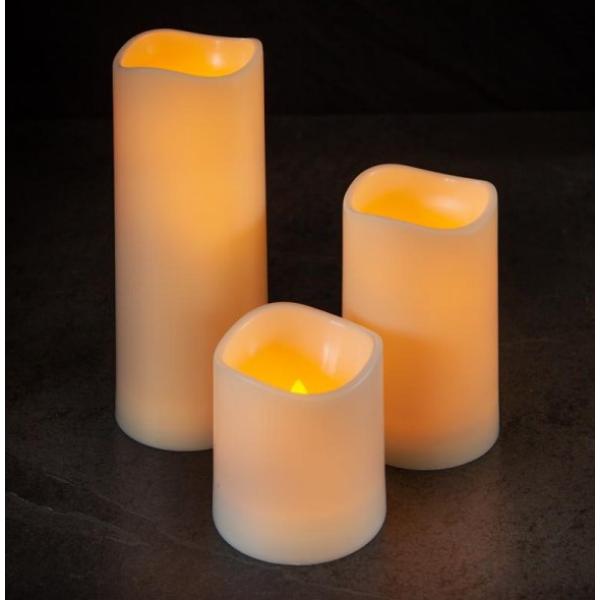 Smart Garden Outside In Designs Flameless LED Candle 7.5 x 11.5 cm