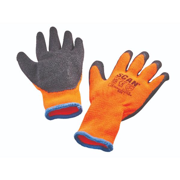 Scan Dipped Thermal Latex Gloves (3 Pairs)
