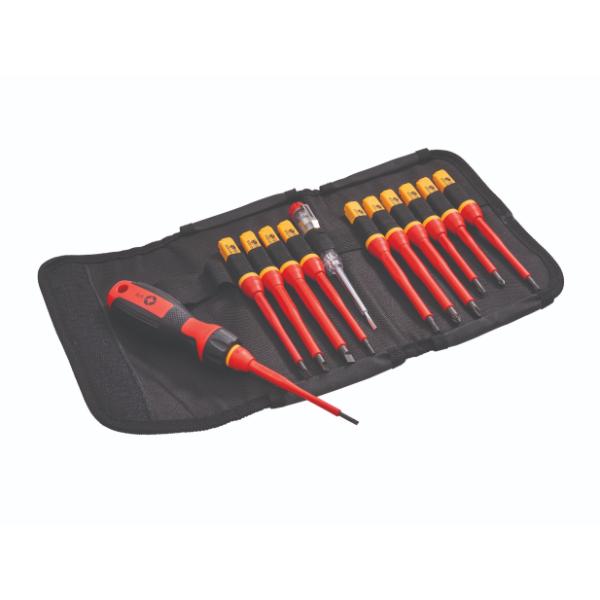 Faithfull 13 Piece Quick Change VDE Screwdriver Set