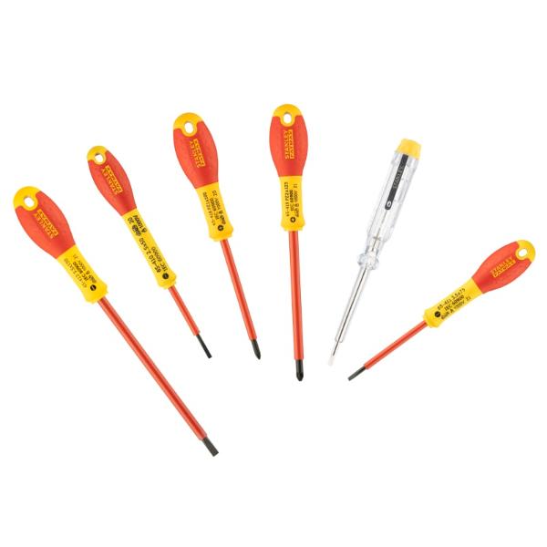 Stanley STA065443 Insulated Screwdriver Set 6 Piece