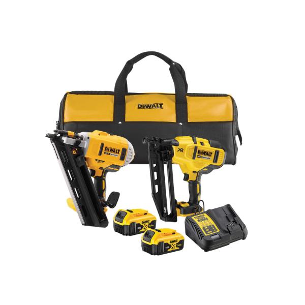 DeWalt DCK2046P2 18V Twin Nailer Kit
