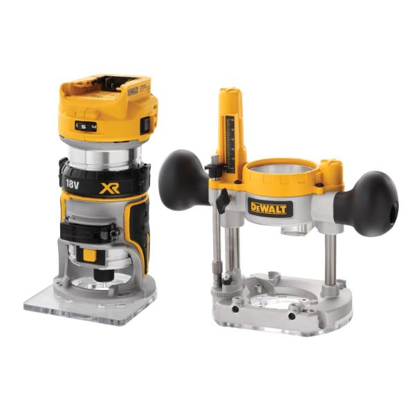 DeWalt DCW604NTXJ 18V XR Twin Base Brushless Router