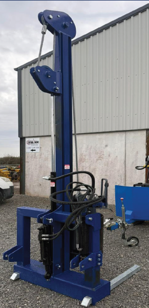 Inish Post Driver 385KG Pounder with Tilt Blue