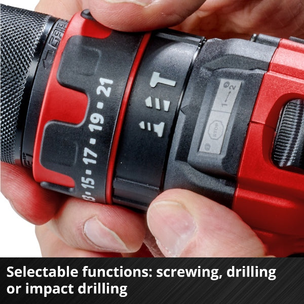 Einhell PXC 18V TE-CD 18/44 Li-i Cordless Combi Drill Kit (1x2,5Ah)
