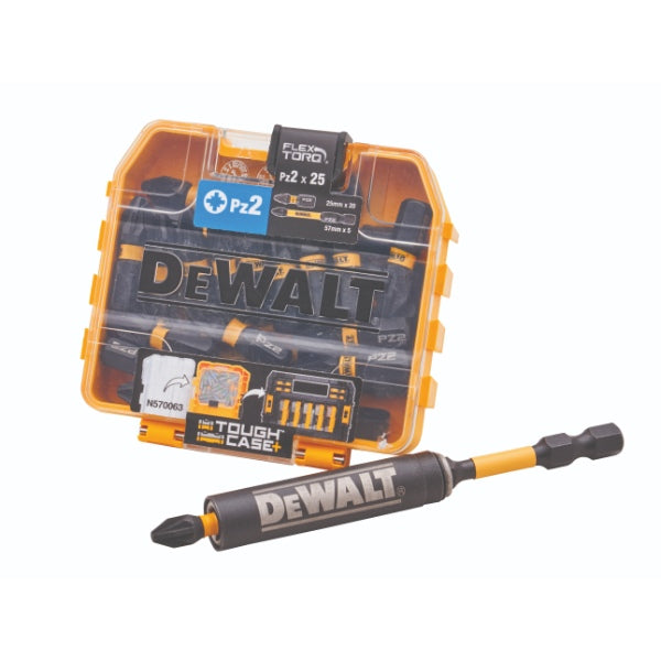 DeWALT Pz2 Screwdriver Bit Pack & Bit Holder