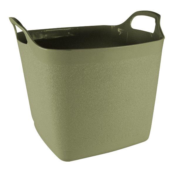 Town & Country 25L Square Flexi-Tub Sage Green