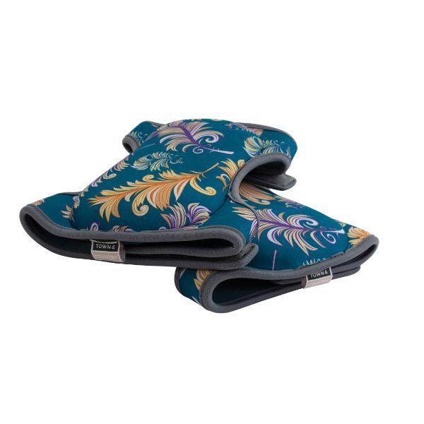 Town & Country Memory Foam Knee Pads Teal