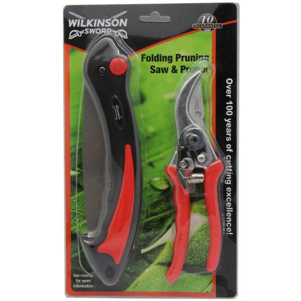 Wilkinson Sword Folding Saw and Pruner set