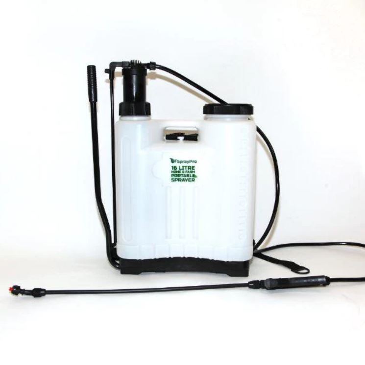 Spray Pro 16L Knapsack Pressure Sprayer with Brass Lance