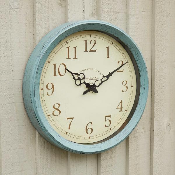 Smart Garden Outside In Designs Cambridge Clock 14"