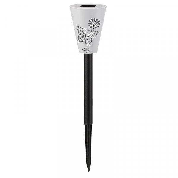 Smart Solar Silhouette Stake Lights 6pc Carry Pack Colour changing