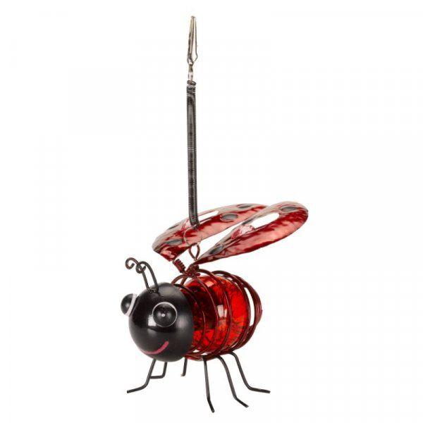 Smart Solar Hanging Bug Light - Ladybird