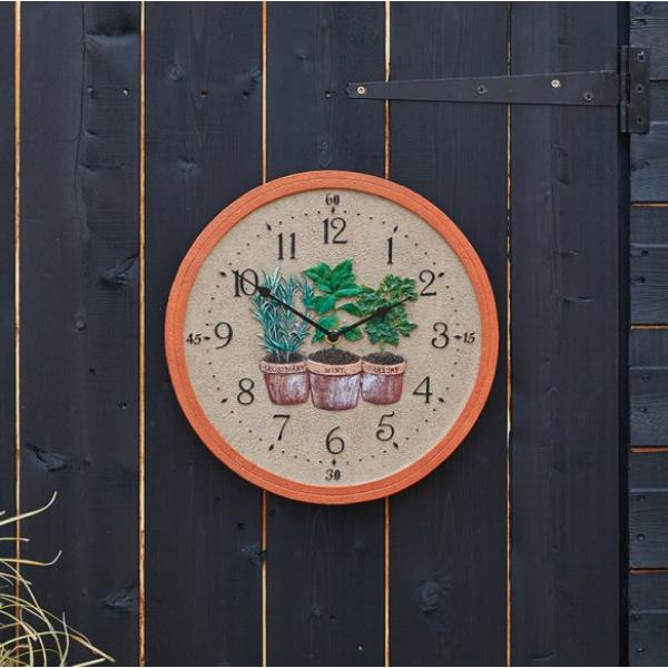 Smart Outside In Designs Herbs Wall Clock 30cm
