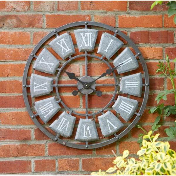 Smart Outside In Designs Lincoln Wall Clock 62cm Round With Roman Numerals