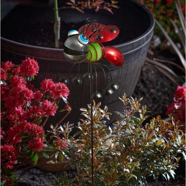 Smart Garden Décor Whimsical Ladyglo Stake 82 X 14 X 7.5 Cm