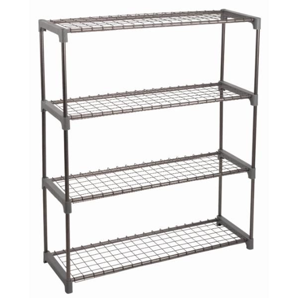 Smart Grozone 4 Tier Shelving for Mini Poly Greenhouse