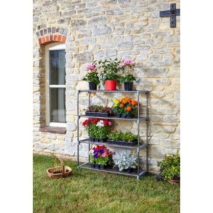 Smart Grozone 4 Tier Shelving for Mini Poly Greenhouse