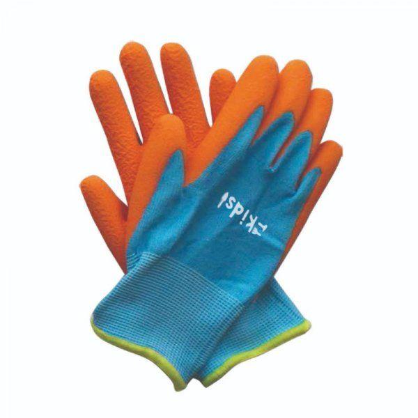 Smart Briers Junior Diggers Gloves Orange & Blue 6-10yrs
