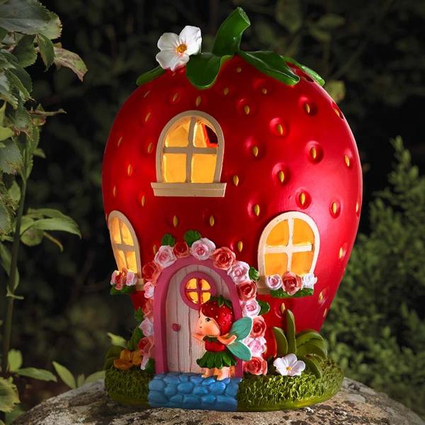 Smart Garden The Elvedon Collection HomeBerry Solar Powered Fairy Home