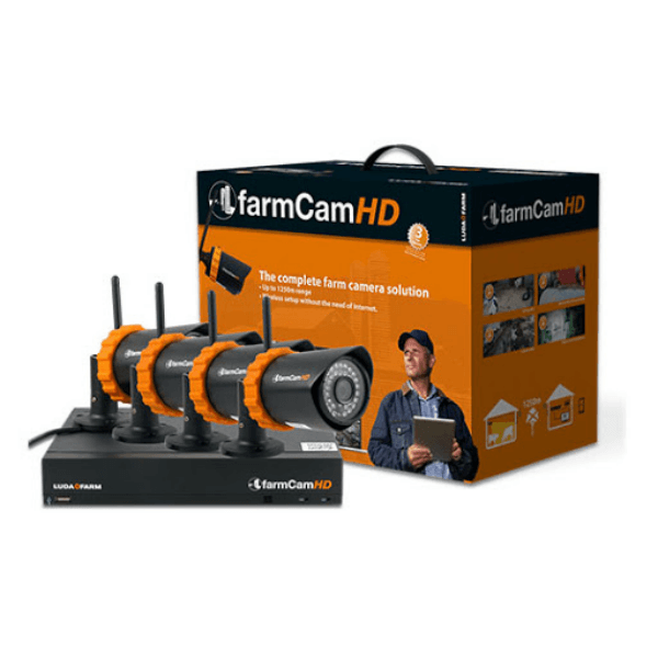 Farm cam HD System (4 X Cameras & 1 X Reciever)